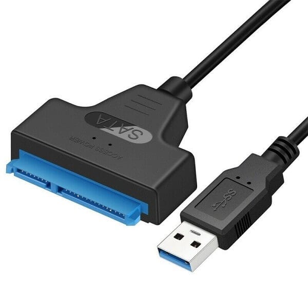 USB 3.0 to SATA 22 Pin External Converter Adapter Cable Lead for 2.5 USB 3.0 to SATA 22 Pin External Converter Adapter Cable Lead for 2.5